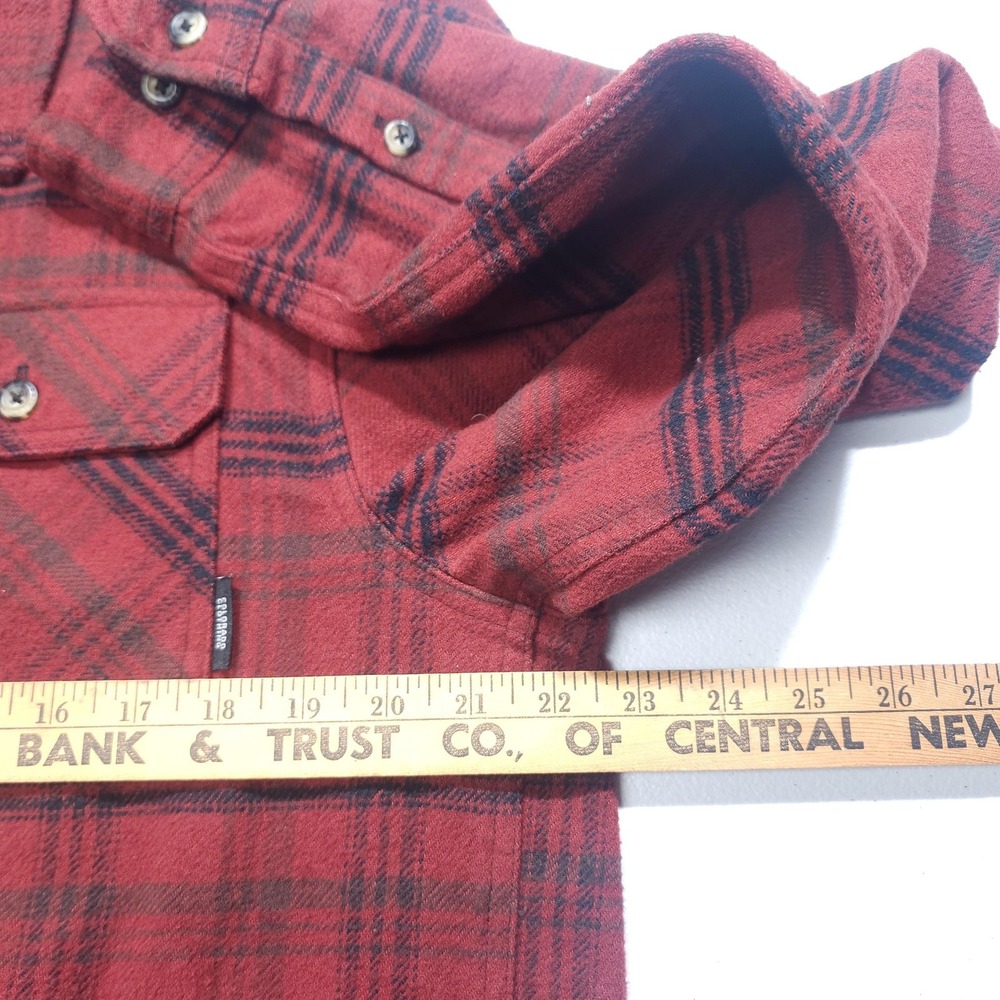 Colorado Clothing Flannel Shirt Men L Red Plaid - Picture 8 of 10